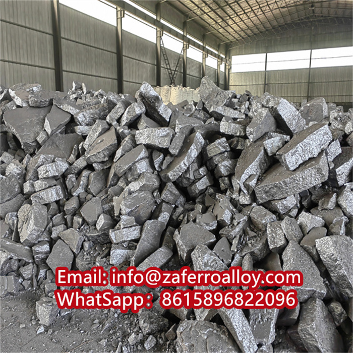 Silver Gray 10-50mm Silicon Metal Lump 2202 3303 High Purity