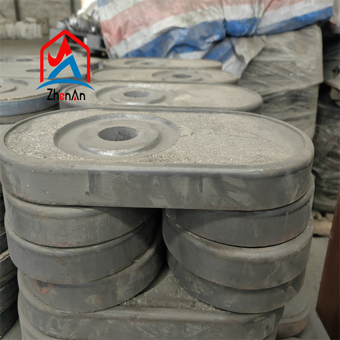 Ladle Tundish Slide Gate Refractory Sliding Gate Plate